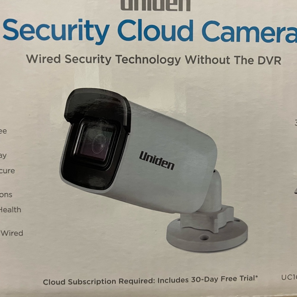 White Simulated Camera  and Modern Design(Model UC100B/DC)